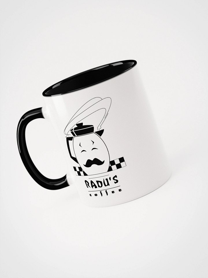 Radu's Coffee | Ceramic Mug with Color Inside by Mugz product image (1)