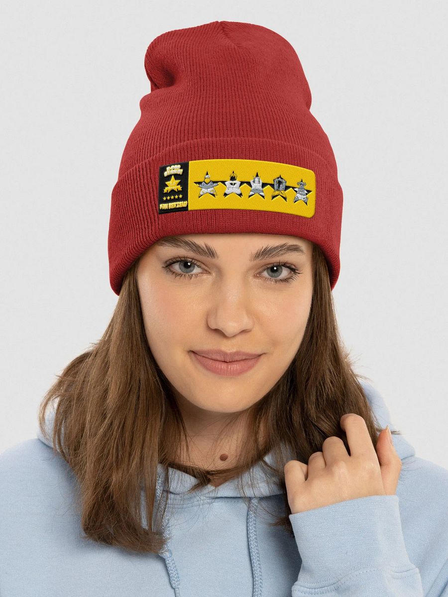 K-Pop Star 5 Star Fan Review Yupoong Cuffed Beanie product image (3)