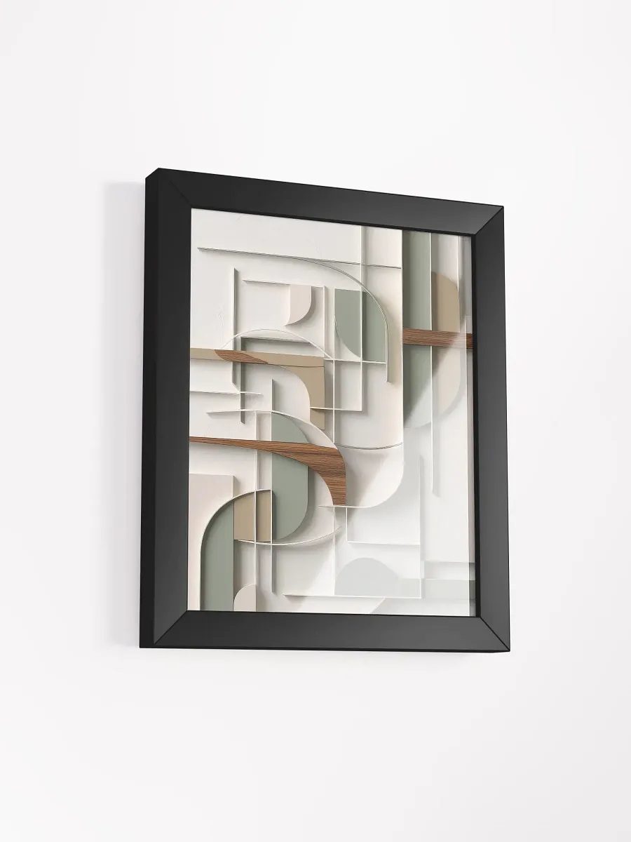 Modern Minimalist Art - Wall Art - Framed - v1 product image (15)
