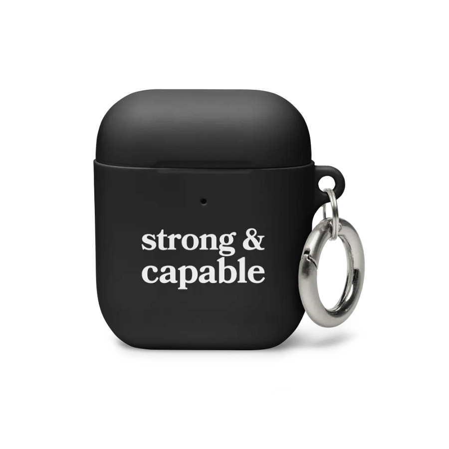 Strong & Capable Airpods Case product image (1)