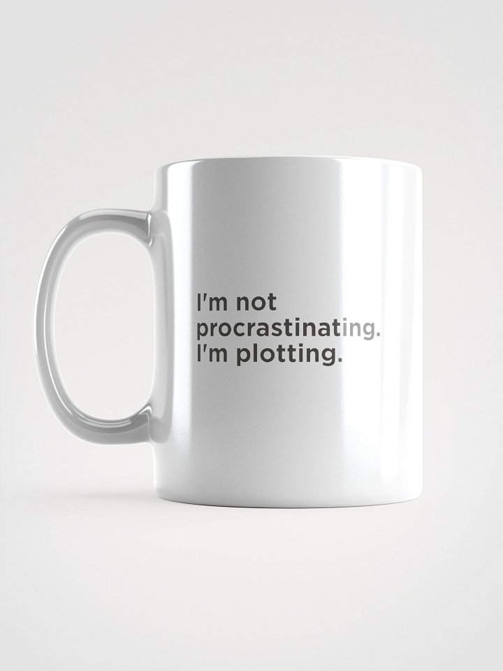 Funny Procrastinating Writer Mug product image (1)