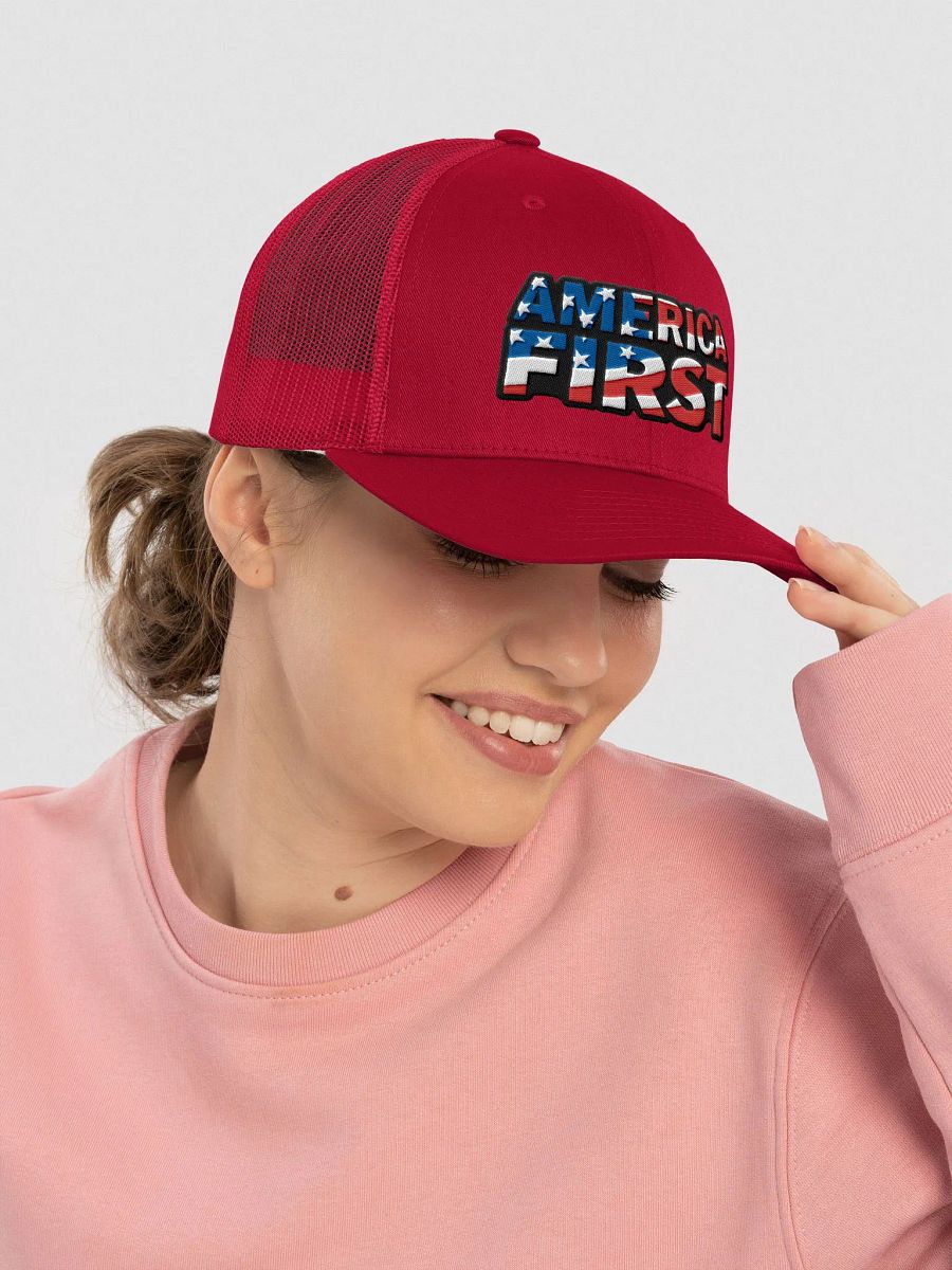 Trucker Cap: America First product image (5)