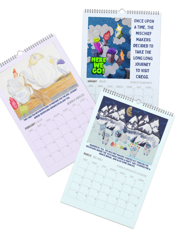 The 2026 Jester Community Calendar SUNDAY start product image (3)