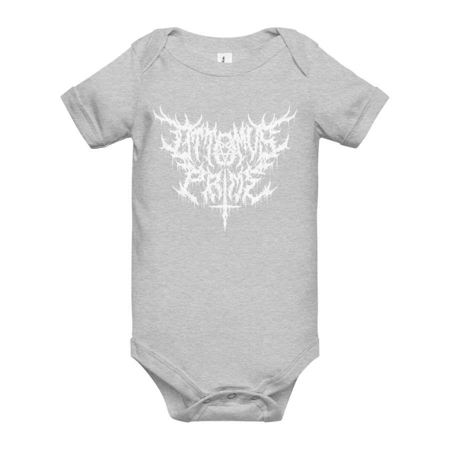 Toddler Onesie - Metal Logo (White) product image (40)