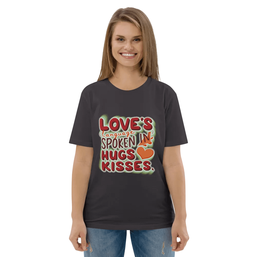 Love's Language spoken in hugs & Kisses T-shirt product image (6)