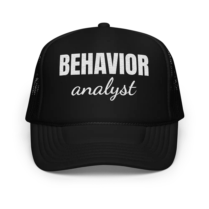 Behavior analyst - Embroidered Trucker Cap Hat product image (1)