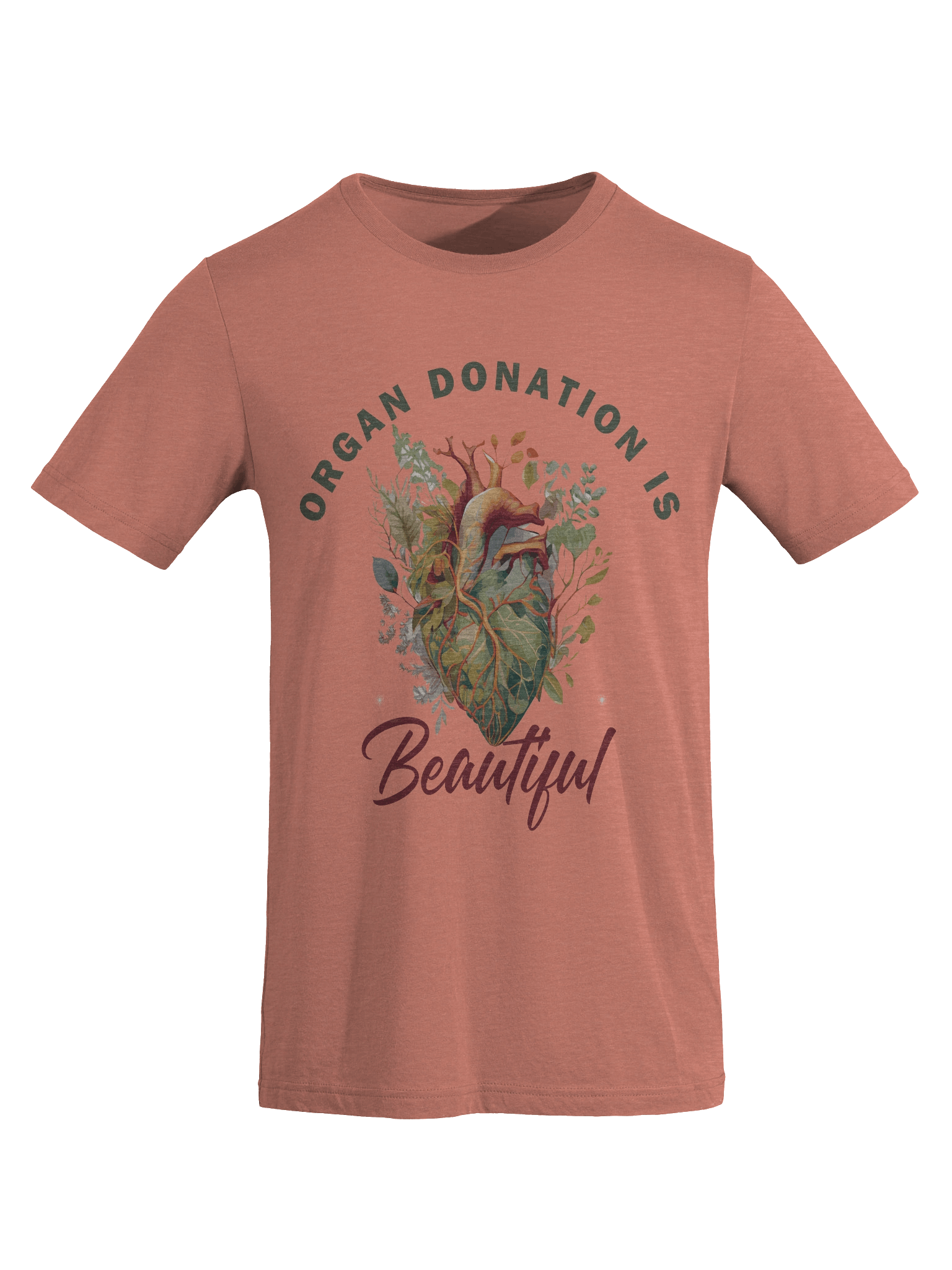 Heart - Organ Donation is Beautiful T-Shirt product image (8)