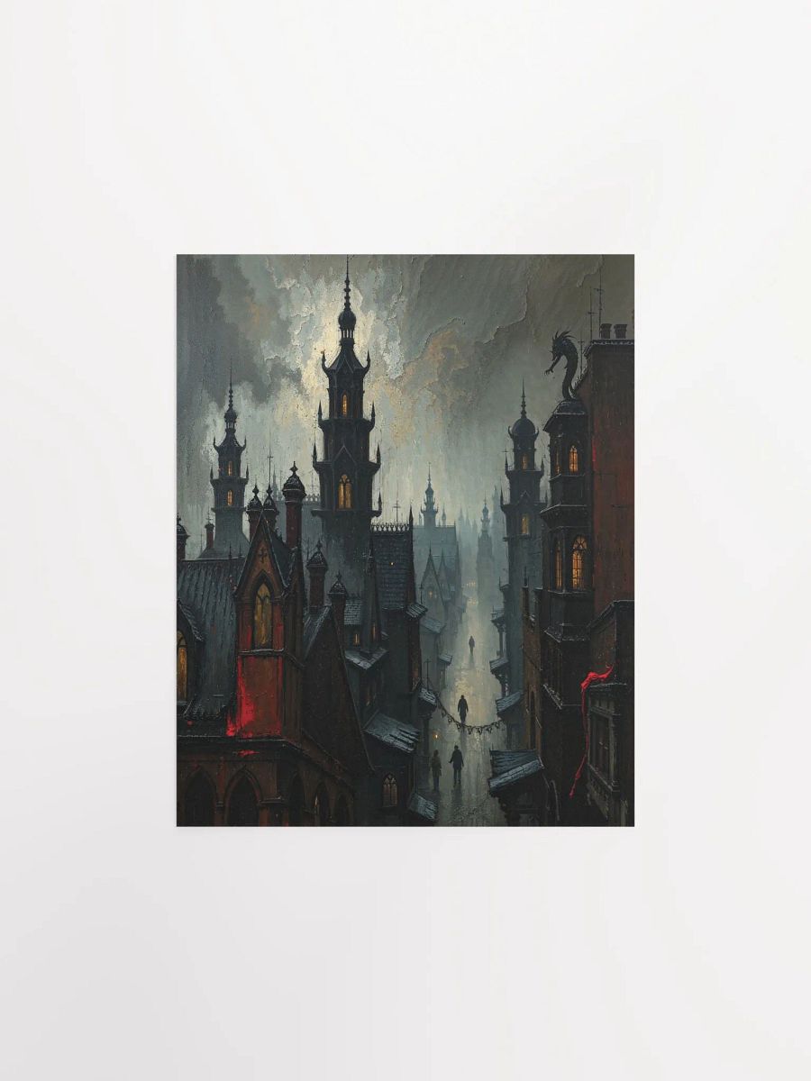 Gothic Cityscape Poster product image (8)