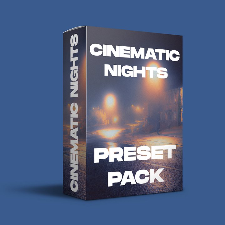 Cinematic Nights | Lightroom Preset Pack product image (1)