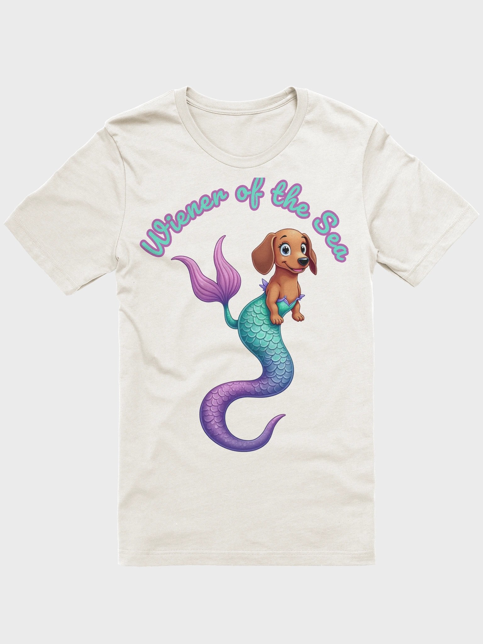 Wiener of the Sea – Mermaid Dachshund T-Shirt product image (1)
