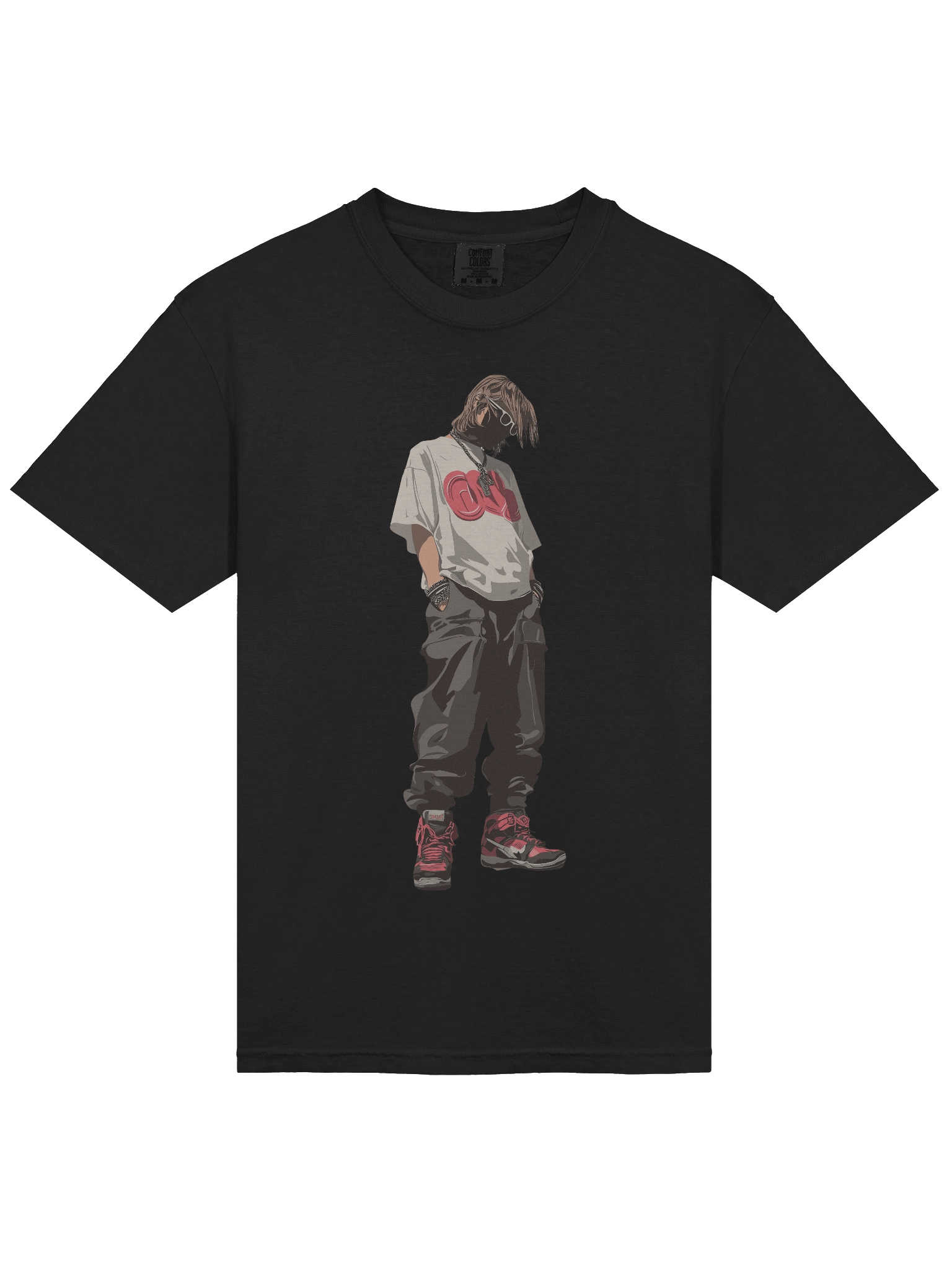Shadow Drip – Y2K Streetwear Tee product image (9)