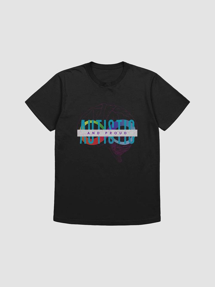 Autistic and Proud Infinity Brain Super Soft Shirt product image (5)