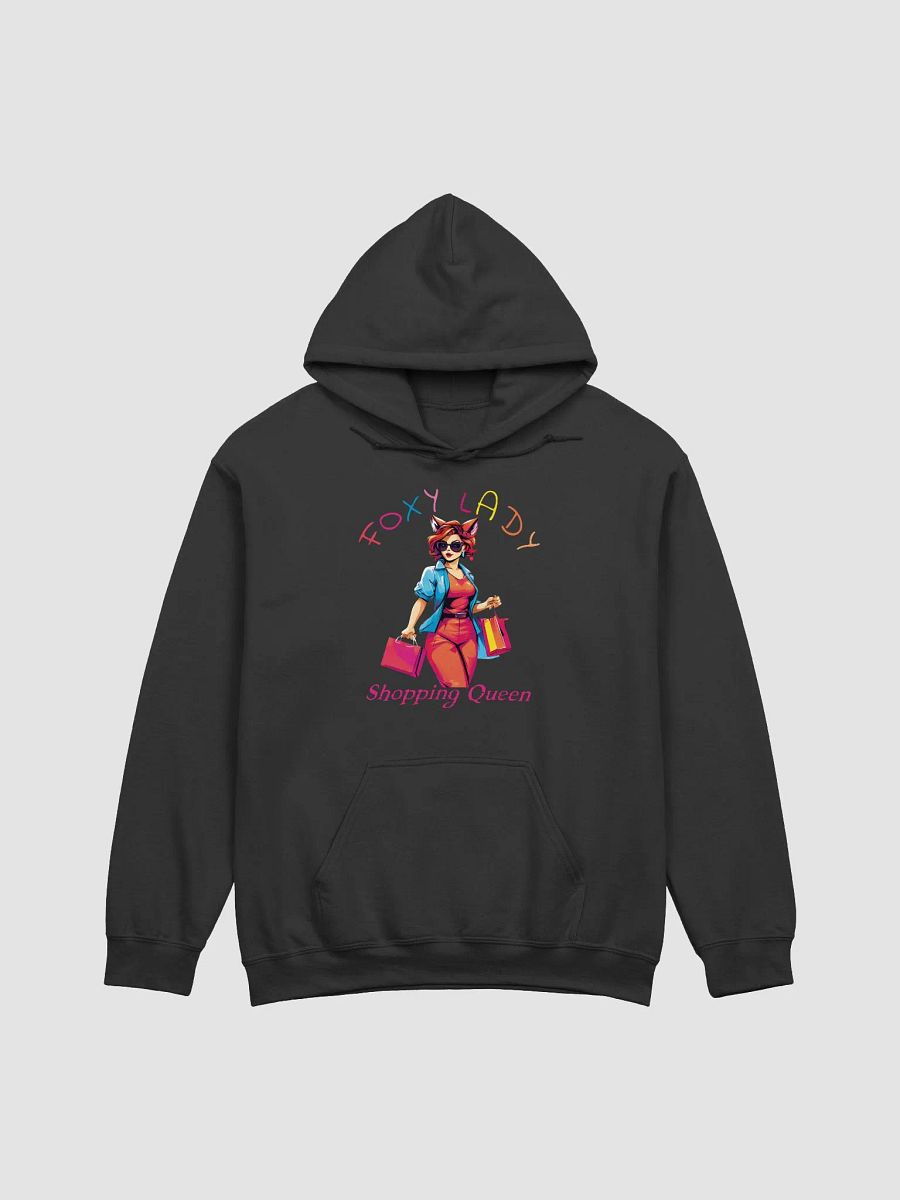 Foxy Lady Shopping Queen Hoodie – Funny & Stylish Gildan Unisex Classic Hoodie for Shopping Enthusiasts product image (1)