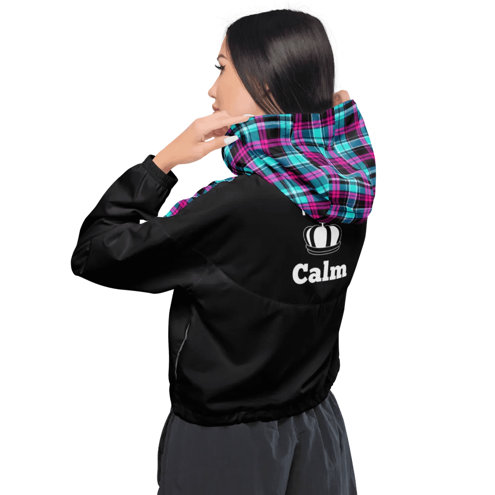 Plaid Perfection Women's Windbreaker product image (3)