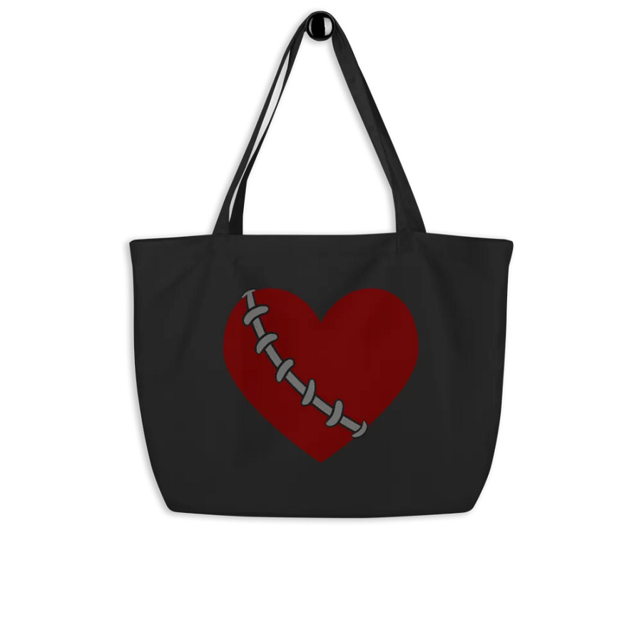 Stitched Heart Tote product image (8)