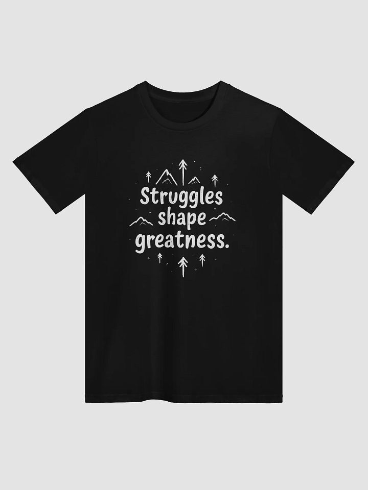 Struggles Shape Greatness – Inspirational Keanu Reeves Quote T-Shirt for Fans Who Believe in Overcoming Life’s Hardships product image (1)