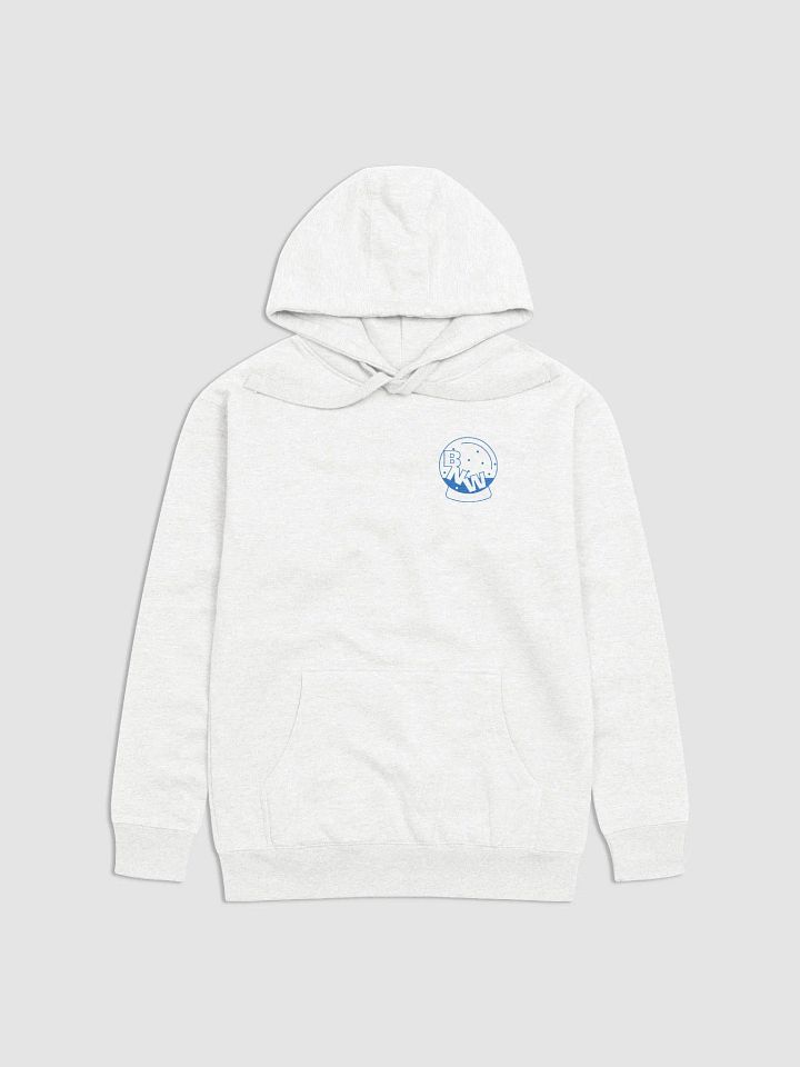 BNW - snow globe, white, hoodie product image (1)
