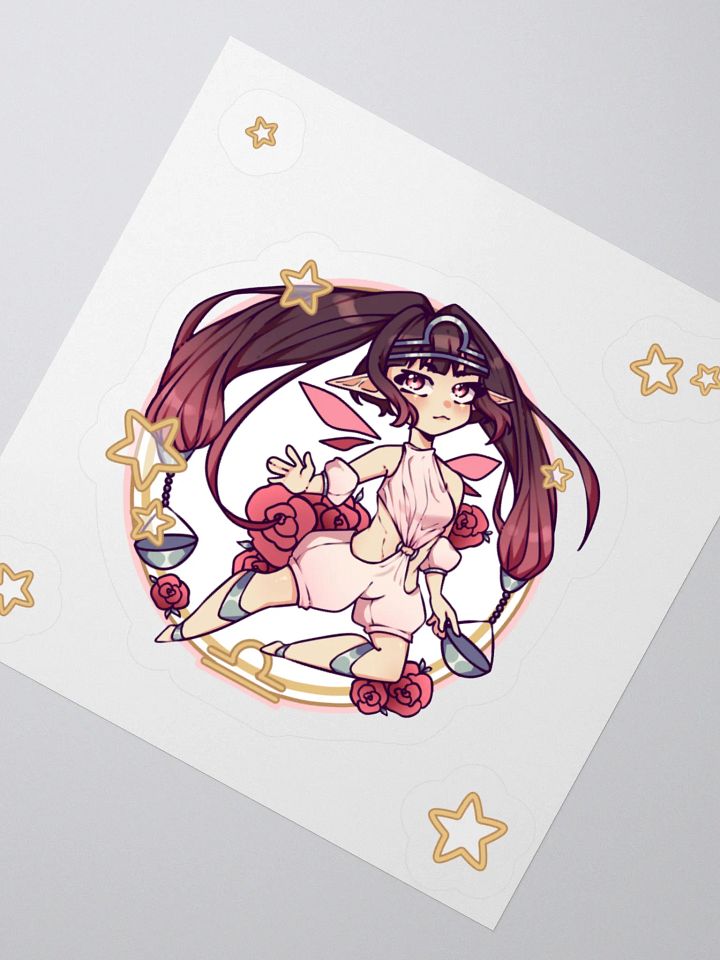 LIBRA ☆ Zodiac Chibi Sticker product image (2)