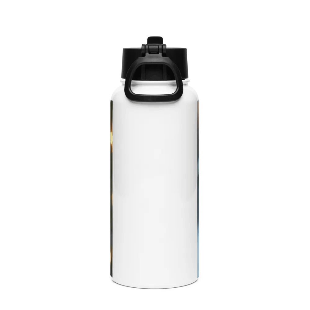 Cozy Christmas Ornament Stainless Steel Water Bottle product image (2)