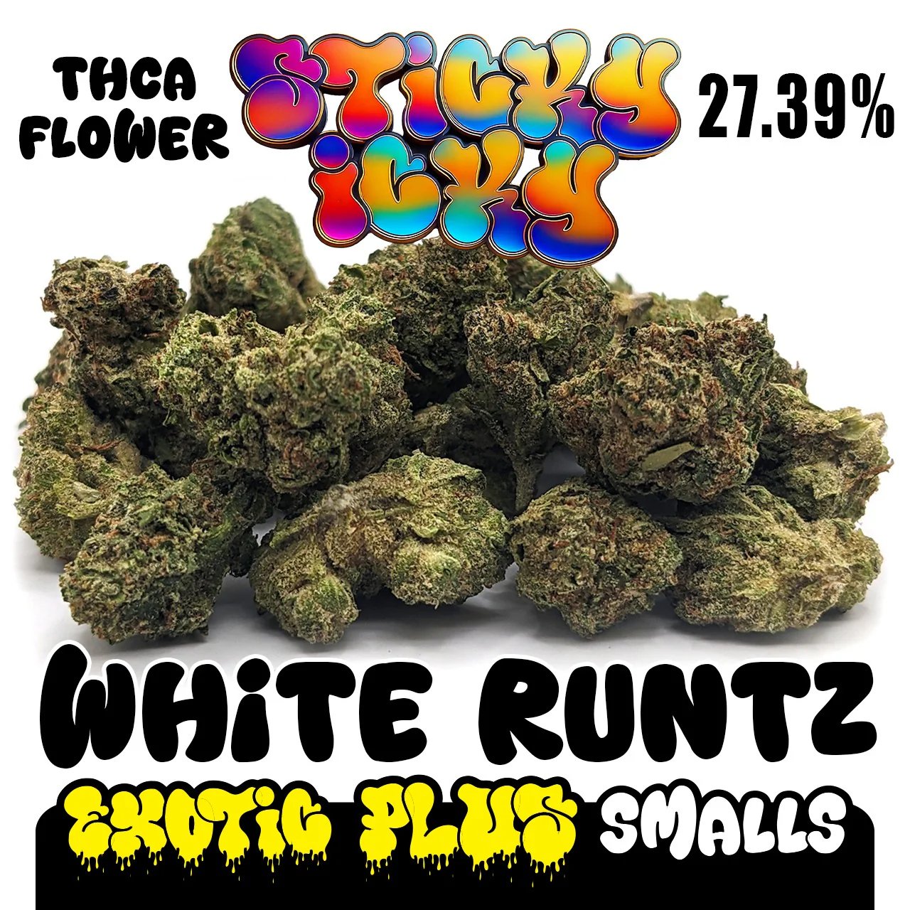 Exotic Plus Smalls Sticky Icky - THCA Flower 1/4lb product image (3)