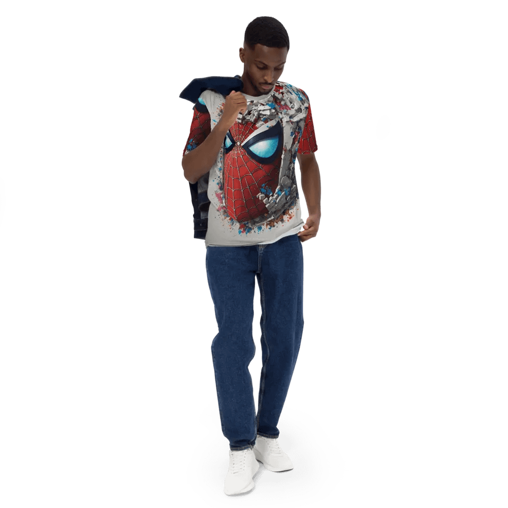 Spiderman Mask T shirt product image (5)