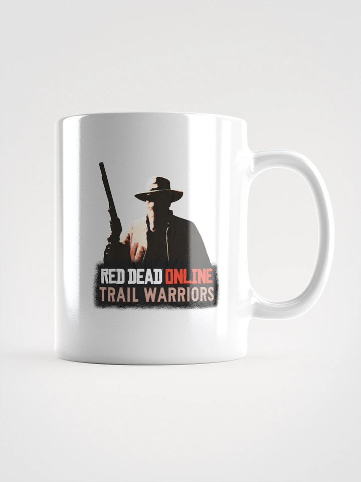 Trail Warriors Red Dead Game Cover Art Gunslinger Mug product image (2)