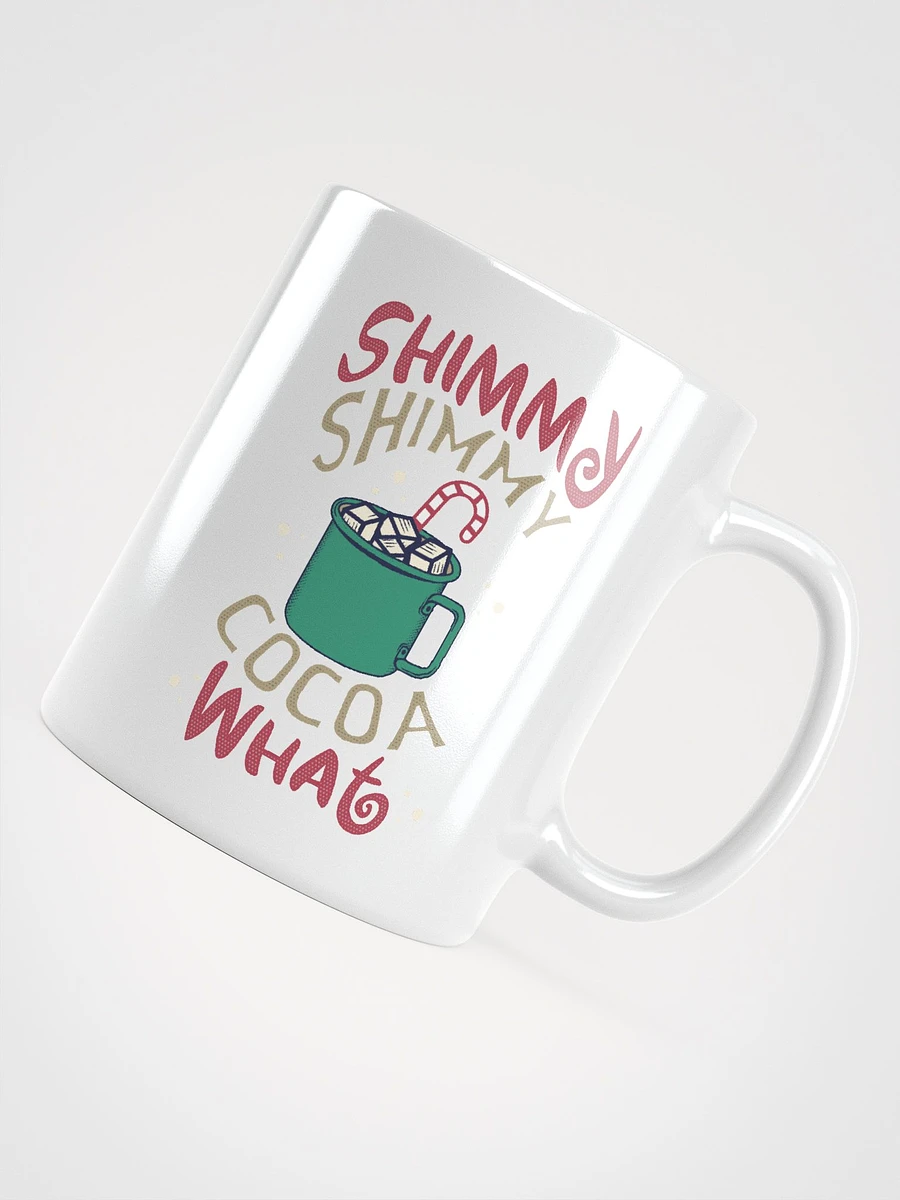 Shimmy Shimmy Cocoa What? White Mug product image (4)