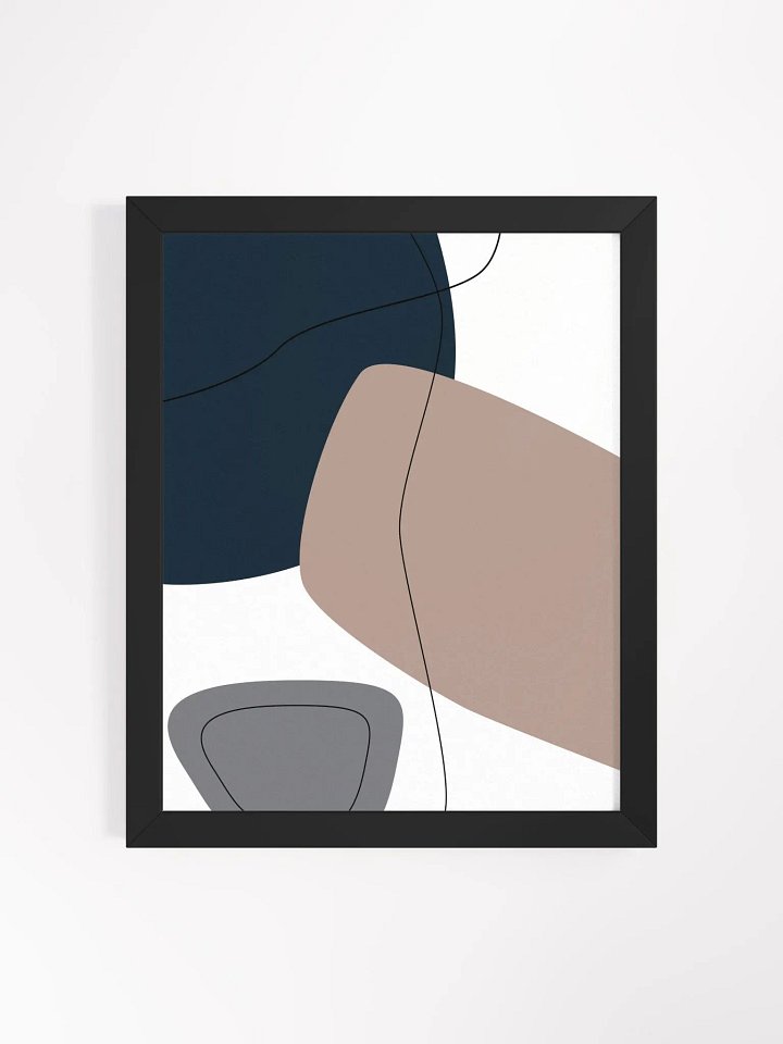 Abstract Color Fusion Framed Poster product image (12)