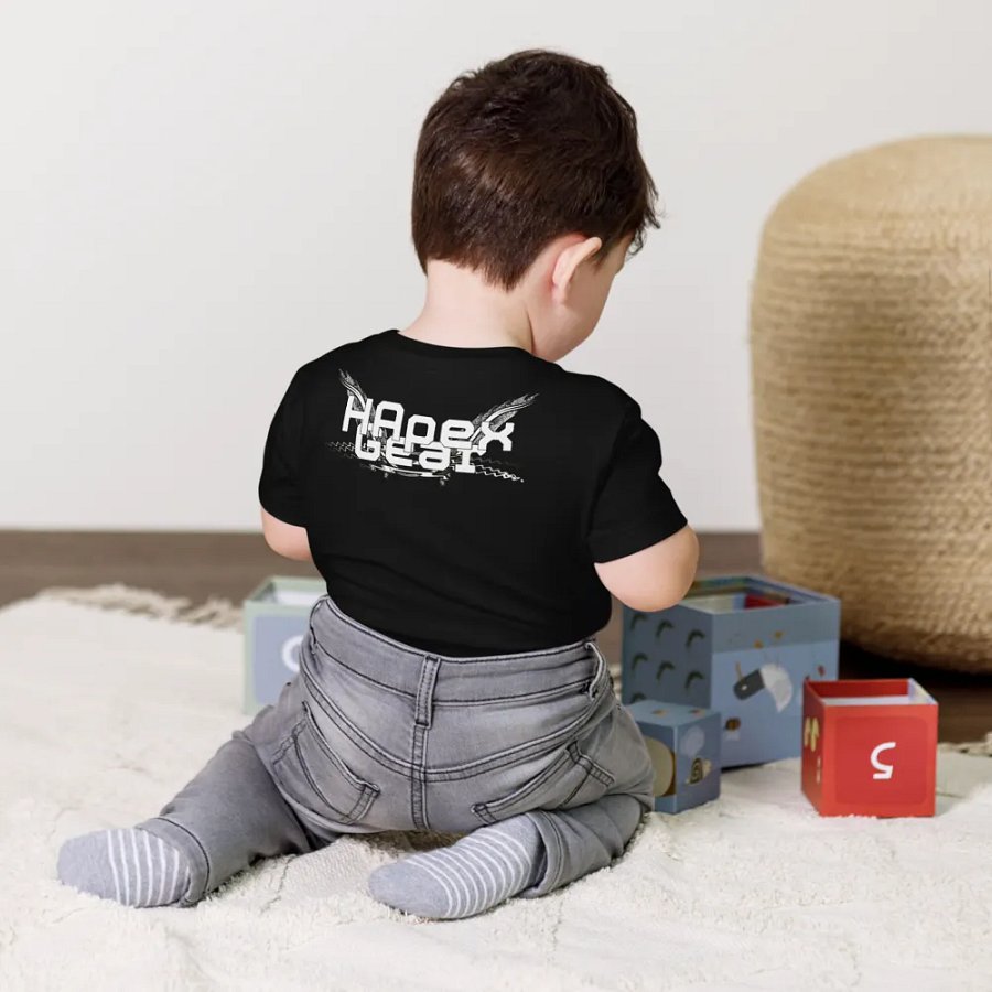 Toddler T-Shirt - White HApex Gear White Logo product image (9)