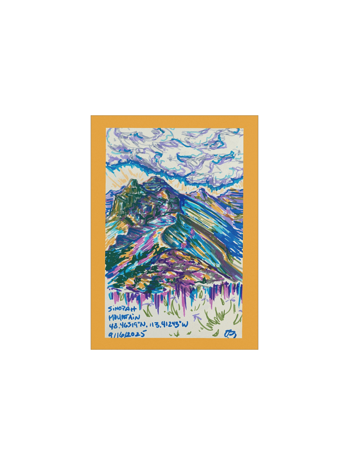 Sinopah Mountain Print product image (1)