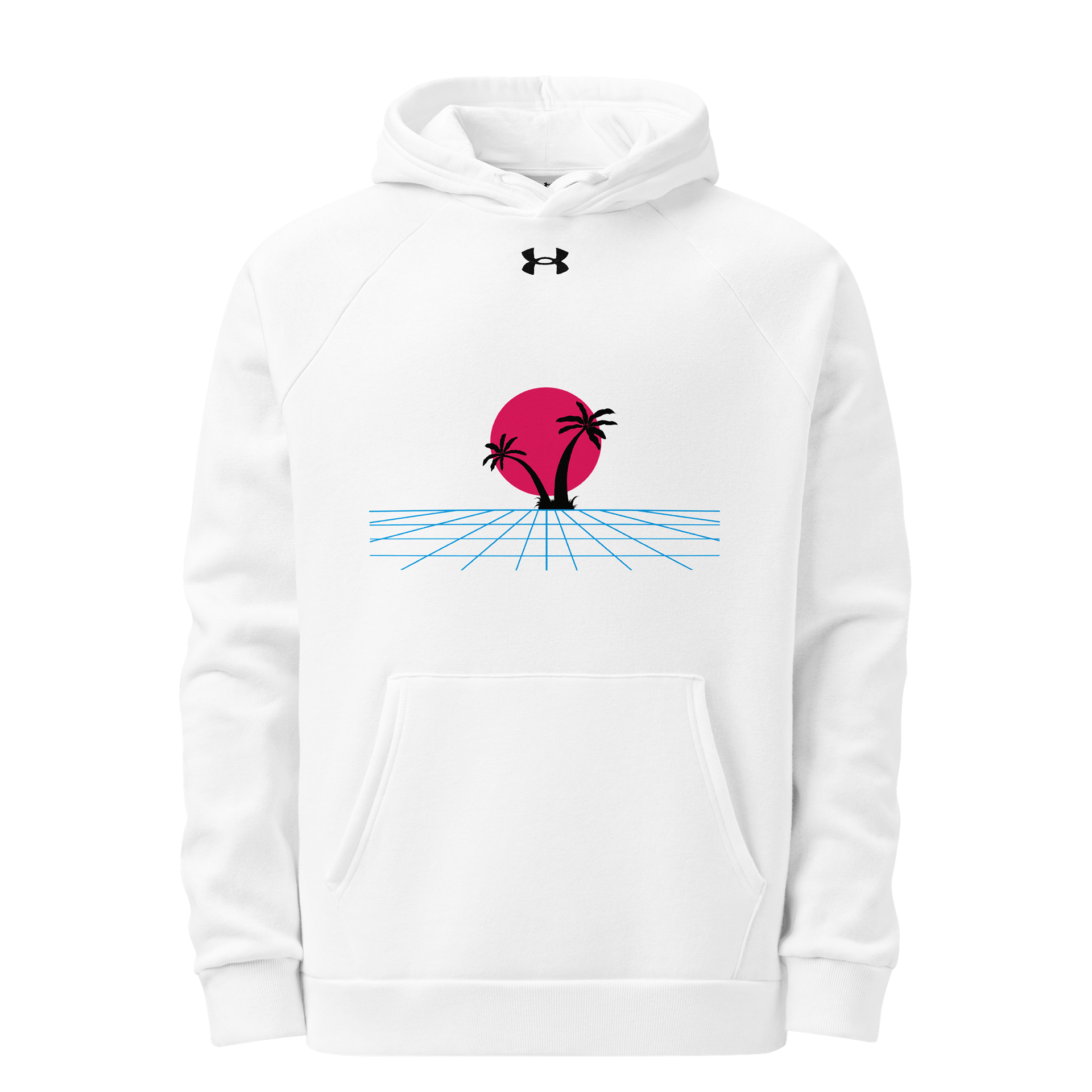 Retro Sunset Silhouette Hoodie product image (1)