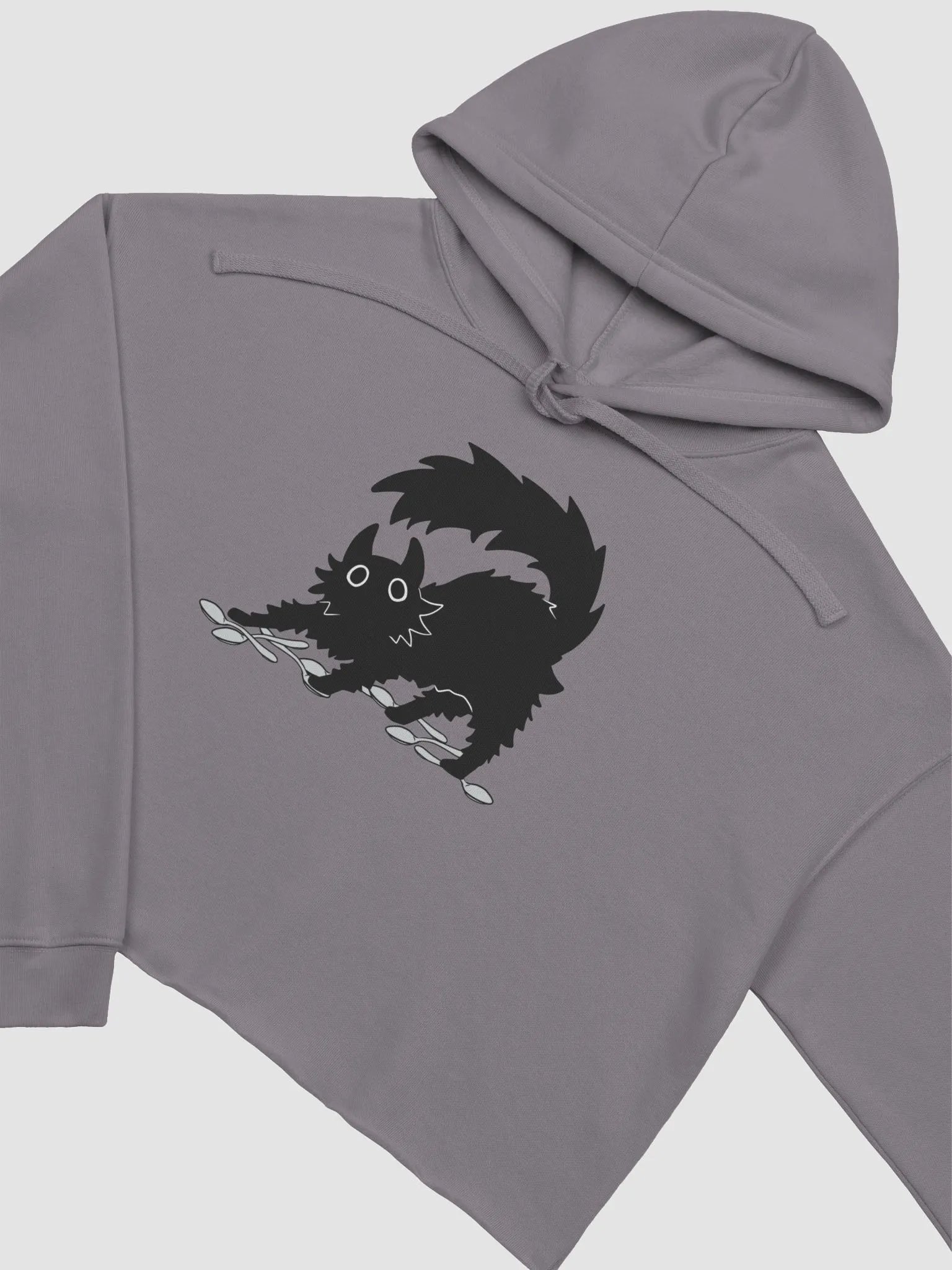 my SPOONS fleece crop hoodie product image (4)