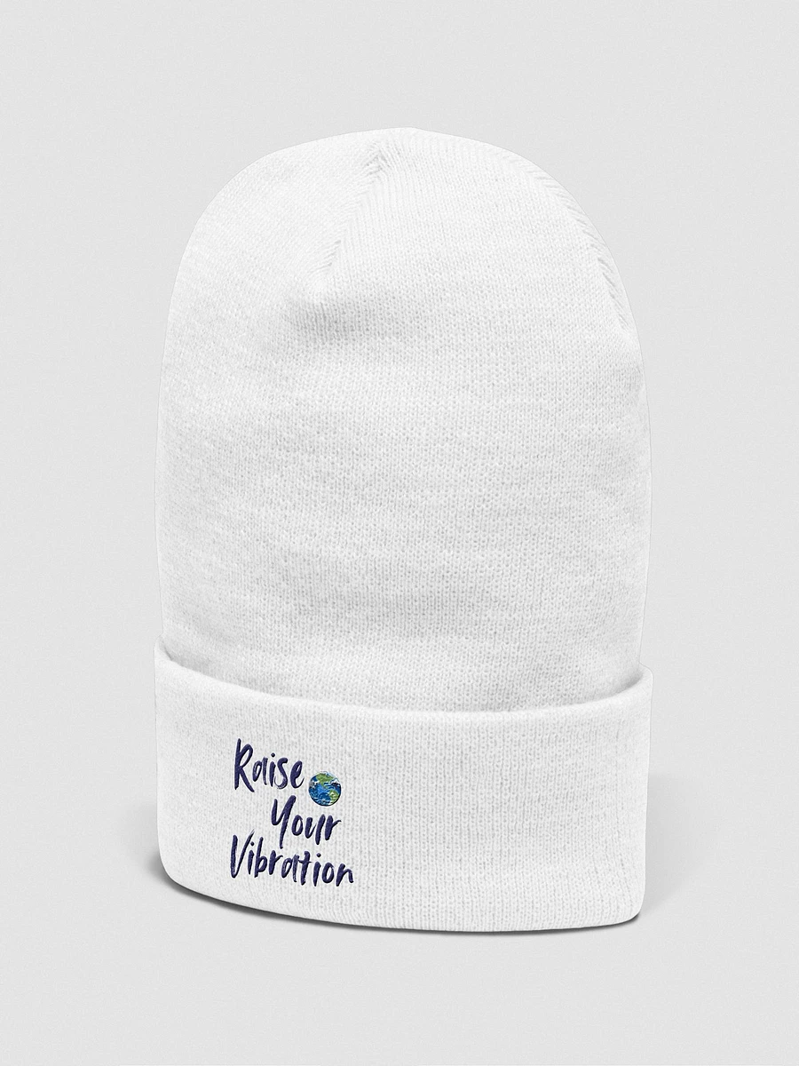 Raise Your Vibration Cuffed Beanie product image (2)