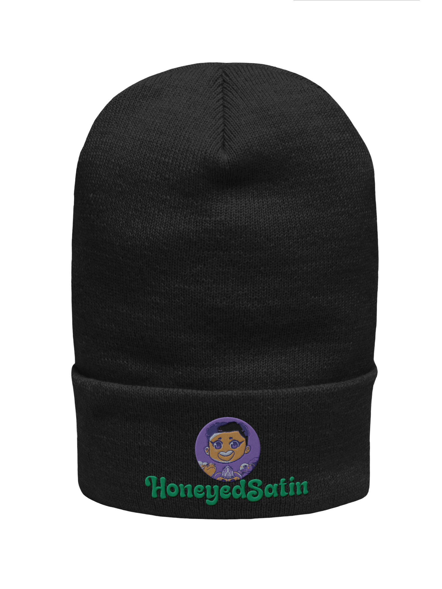 Cheerful HoneyedSatin Cuffed Beanie product image (4)