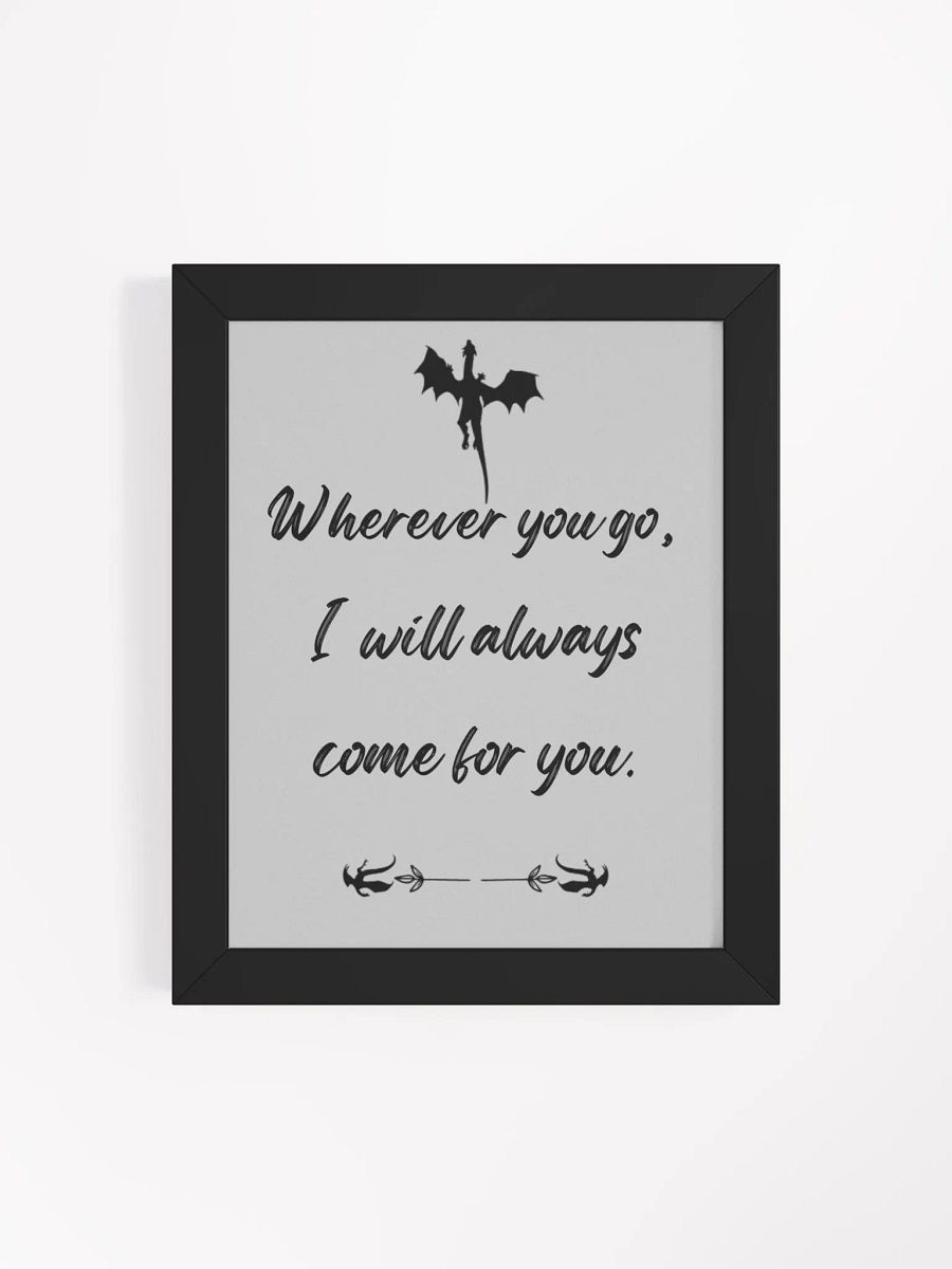 Dragon's Oath Framed Poster product image (13)