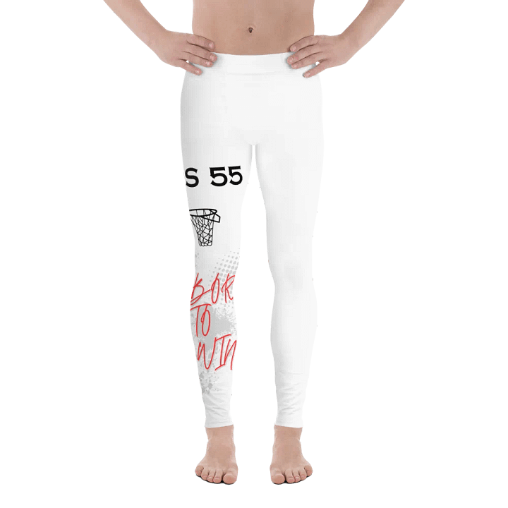 POPS 55 Born to Win Basketball Player Men's Leggings product image (2)