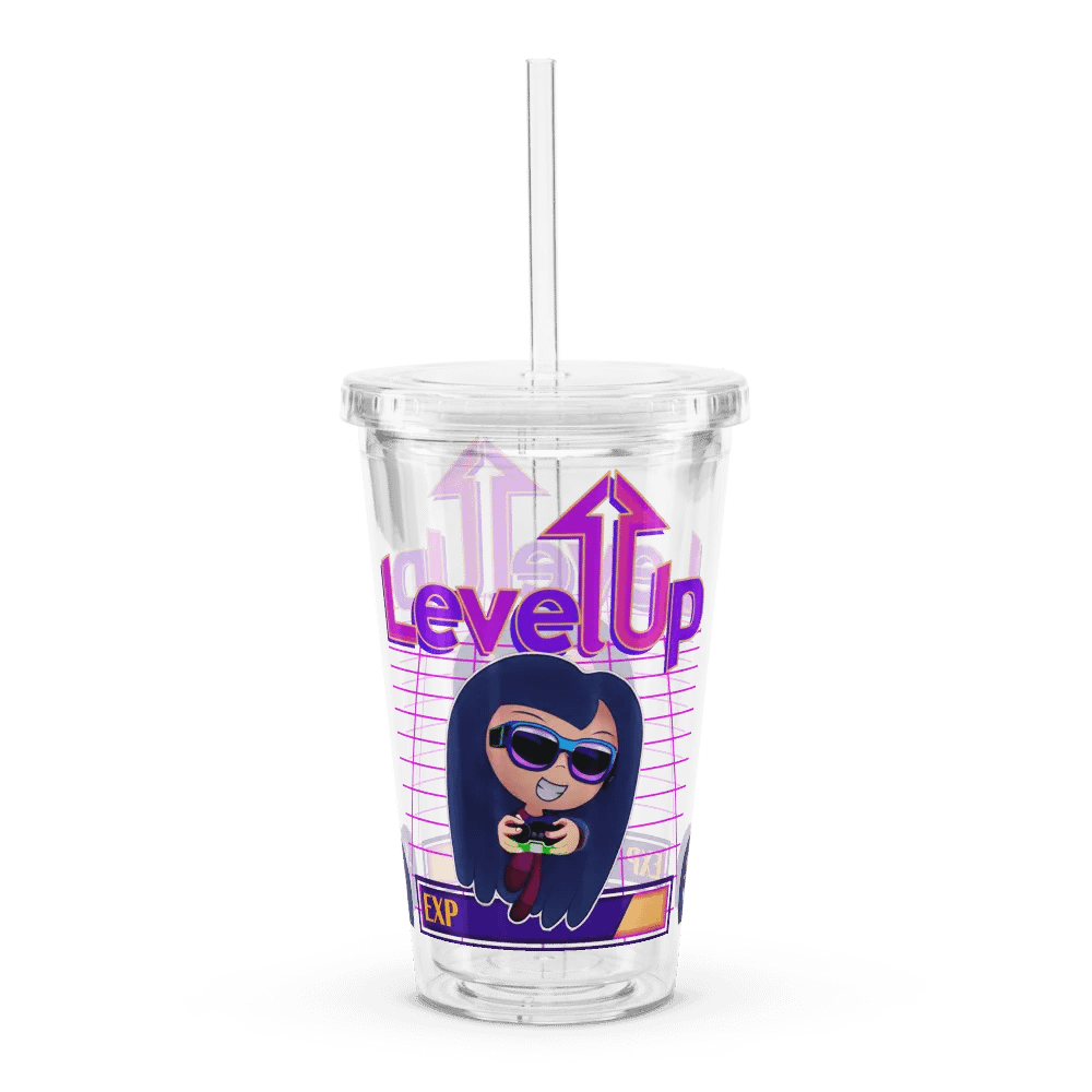 Level Up Double Wall Plastic Tumbler product image (1)