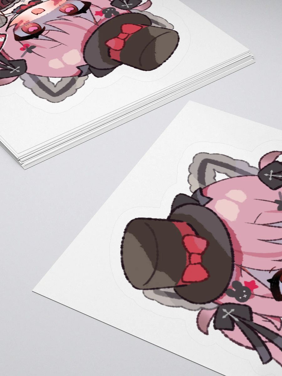 Yandere Chibi Miyu Vinyl Sticker product image (4)