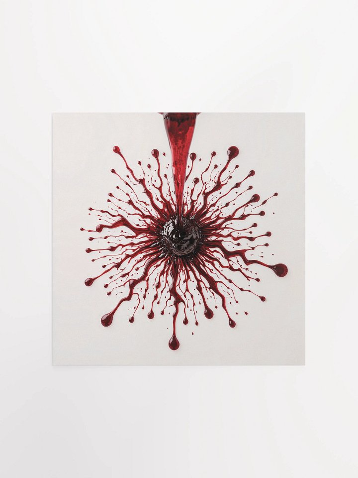 Blood Echo Matte Poster product image (3)