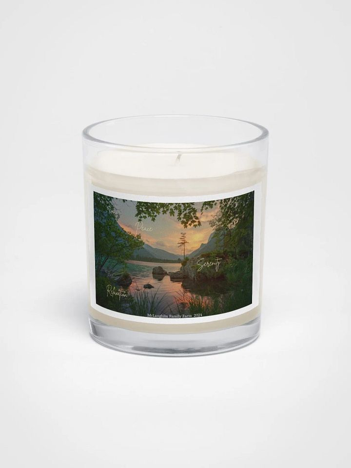 Peace, Serenity, Relaxation Soy Wax Candle | Find Your Calm | Embrace Inner Peace | A Moment of Tranquility | Unwind and Let Go | Renew Your Spirit product image (2)