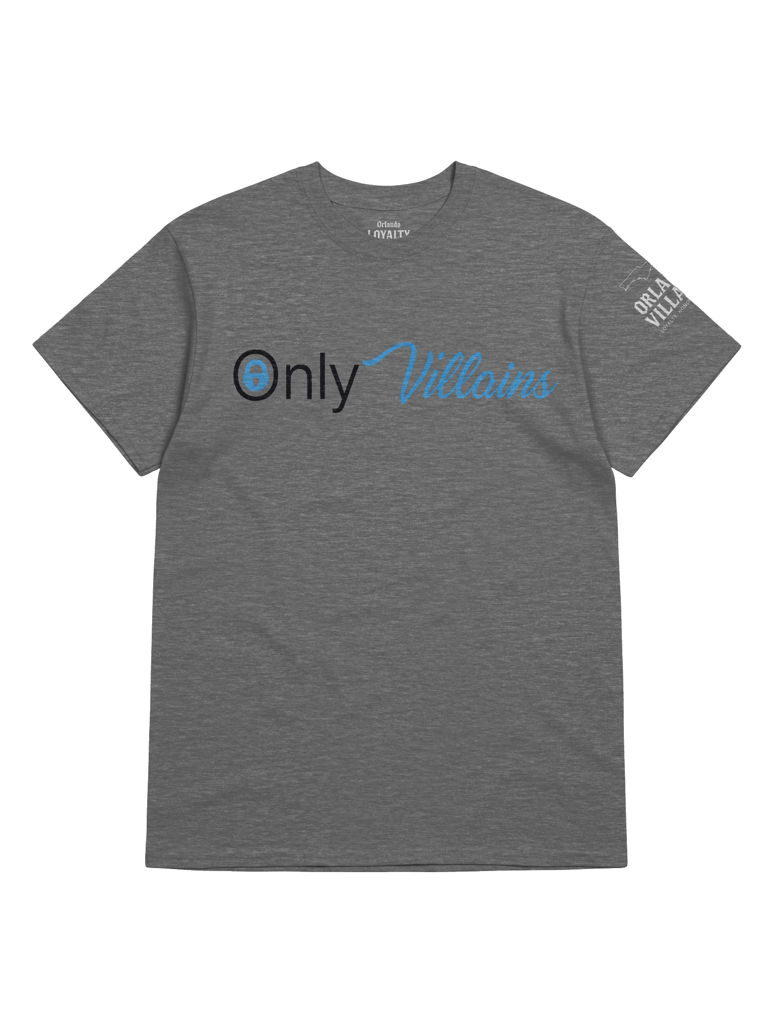 “Only Villains Tee – Printed Parody Edition” product image (13)