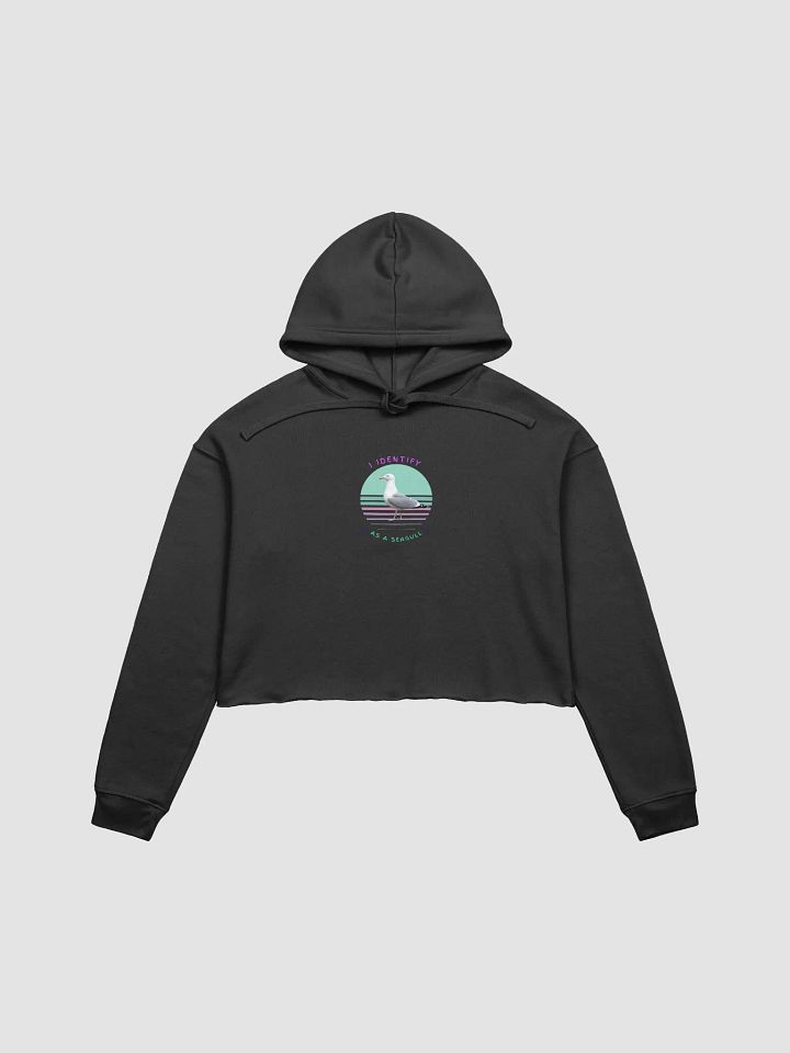 I Identify as a Seagull Cropped Hoodie product image (3)
