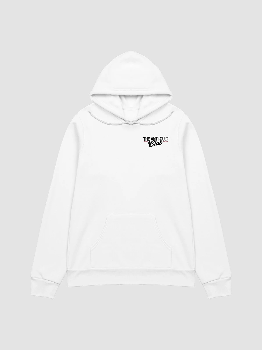 With All Due Disrespect Hoodie (white) product image (2)