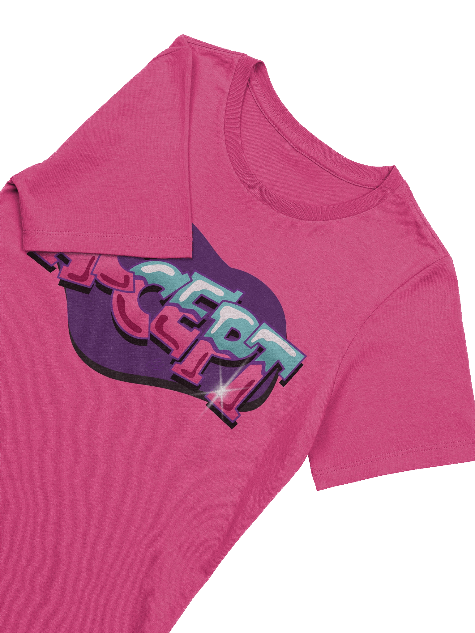 "ACCEPT" - Kawaiifiti Style - Women's Relaxed-fit T-Shirt (Light) product image (17)