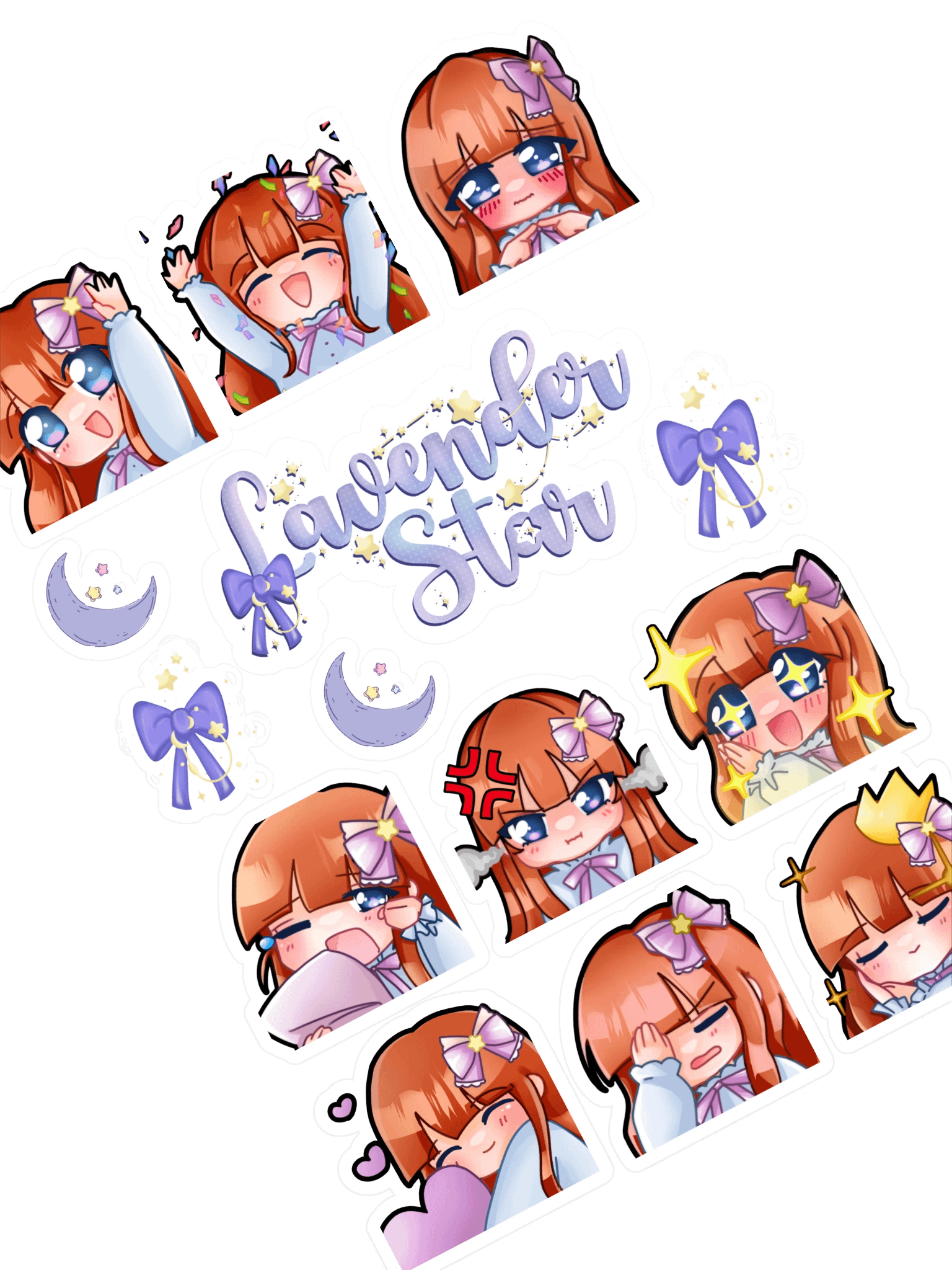 Lavender Sticker Sheet product image (1)