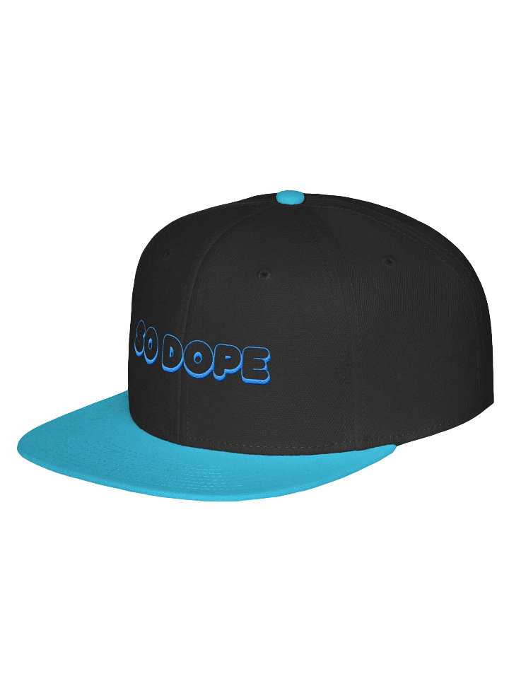 SO DOPE (Teal & Black) SNAPBACK product image (2)