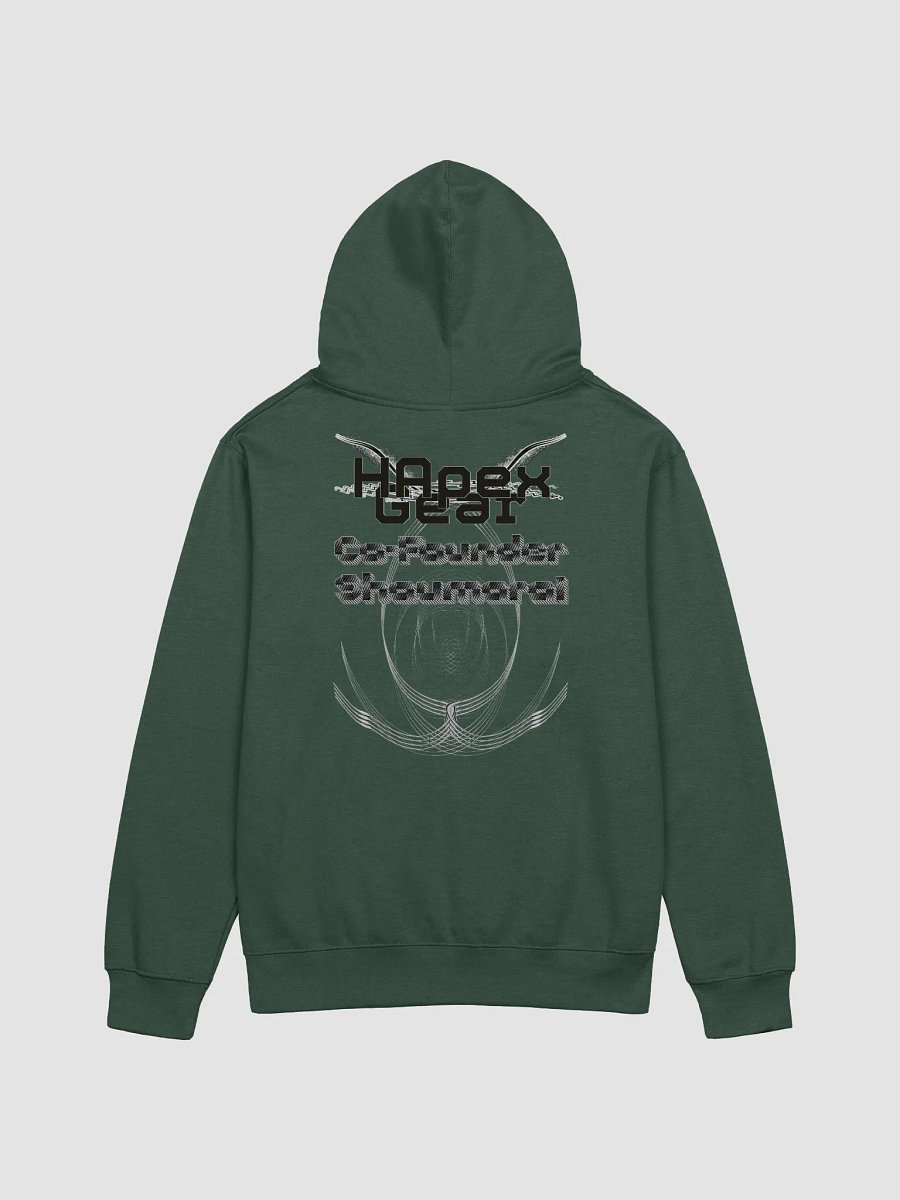Midweight Hoodie - Co Founder Shaumarai - Black HApex Gear Black Logo product image (16)