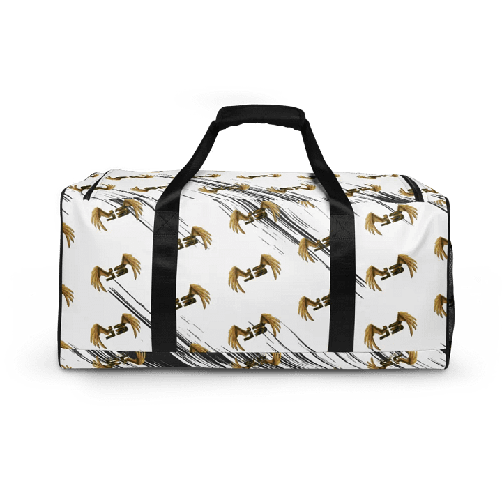 Golden-Winged Mechanical Marvel Duffle Bag product image (2)