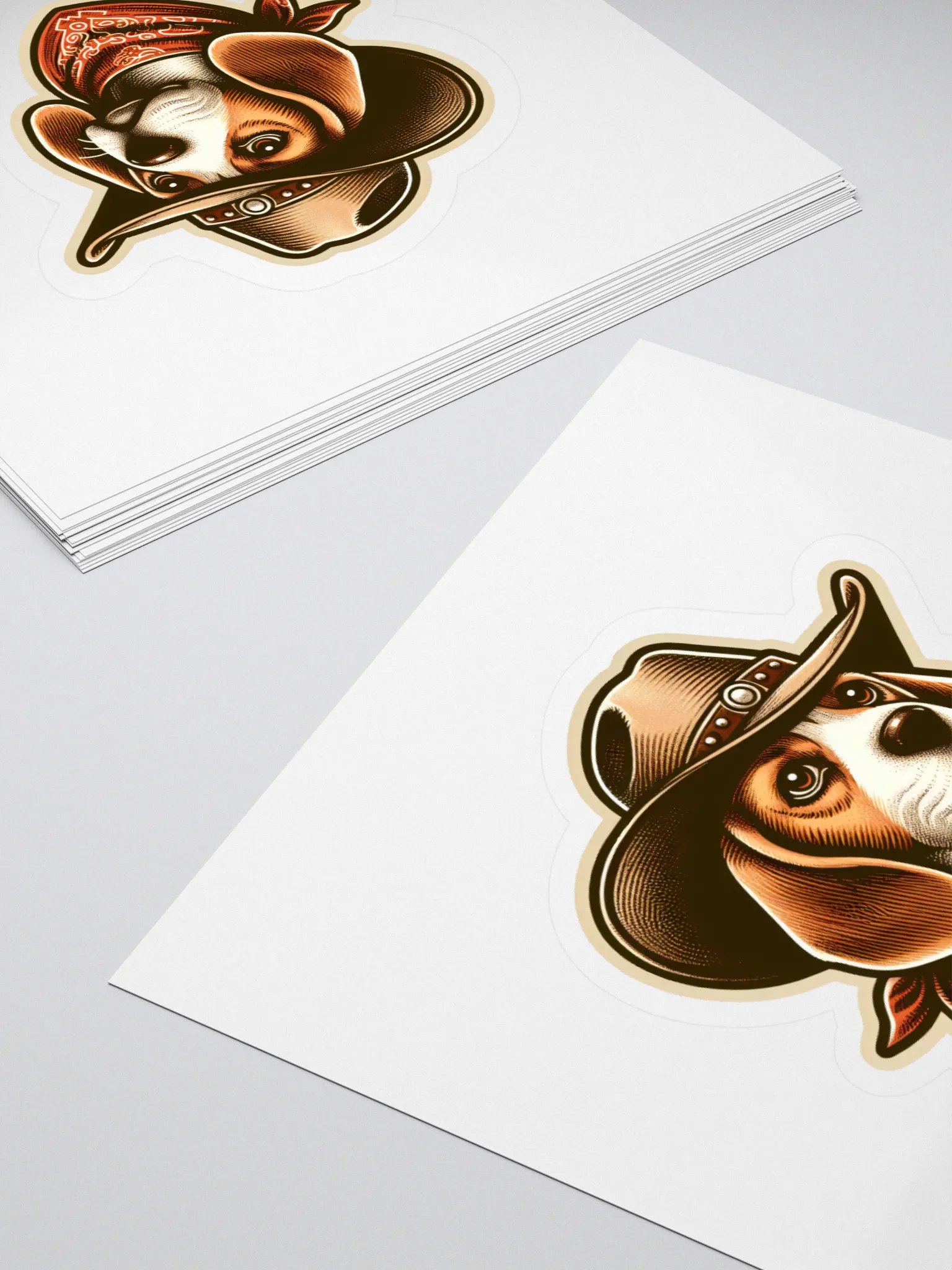 Cowboy Beagle - Sticker product image (4)