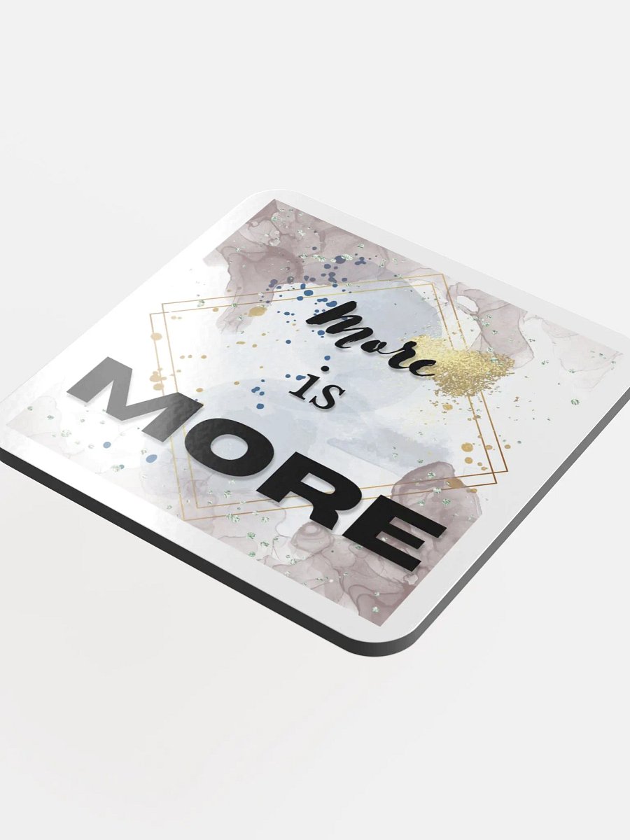 More is MORE Purple Coaster product image (4)